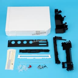 NEW Full Set For Wii Full Case Cover Housing Shell With Buttons Transparent Black Color Housing Shell Case For Wii Gaming Consol