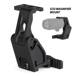PPT Scope Mount QD Mount 2.26 Inch for 3X Magnifier Scope Metal Base Black Color GS24-0260