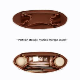 Bag Organizer Insert For Coach Brooklyn28 Lightweight Bag Insert Storage Dupont Paper Bag Support Waterproof Bag Accessories