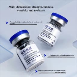 Blue Copper Peptide GHK-CU Copper Lyophilized Powder Hydration Skin Rejuvenation Improve Elasticity Repair Skin Barrier SkinCare