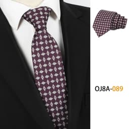Lurury 8CM Mens Necktie Print Patterns Classic Ties For Man Groom Handfeel Polyester Floral Dot Business Wedding Accessories