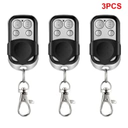 Universal 4 Buttons Garage Door Opener Remote Control 433MHZ Clone Fixed Learning Rolling Code Duplicator Garage