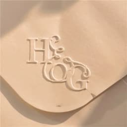 Customize Embossing Stamp Wedding Monogram Embosser Stamp, Personalized 2 Initials Embosser Stamp, Wedding Gift, Hand Held Embos