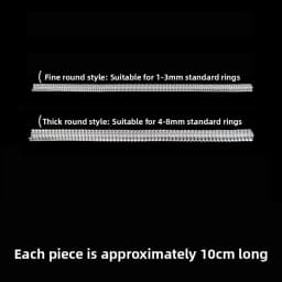 Invisible Transparent Silicone Ring Adjuster Elastic Band Size Modifier for Loose Rings Home Fabric Accessories DIY Sewing