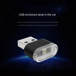 5 Styles Mini USB Light LED USB Night Light Modeling Car Ambient Light Neon Interior Light Car Jewelry Decorative Ambient Light
