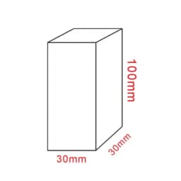Plexiglass Square Block Jewelry Display Stand Stamping Cosmetics Holder Photography Props Dolls Perfume Organizer Riser Case