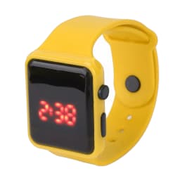 LED Digital Watch Sport Watch LED Screen Quadrate Shape Backlight Design Digital Kids Watch for Leisure Activities Digital Watch