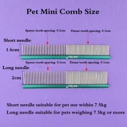 Mini Pet Face Comb Grooming Comb For Shaggy Cat Dogs Barber Grooming Tool Salon Pet Grooming High Quality Stainless Comb