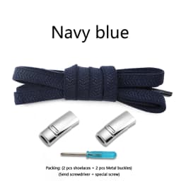Magnetic Lock Shoelace Without ties Flats Elastic Laces for Sports Unisex 8mm Thick Tennis No Tie Shoe laces Shoes Accessories