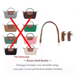 Weaving Handheld Shoulder Strap For Longchamp Mini Handle Bag Strap Modification Bag Accessories