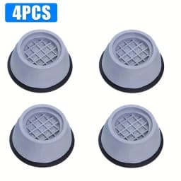 4 Pcs Anti Vibration Pads Set Shock Noise Cancelling Washing Machine Support Universal Furniture Anti Slip Dryer Feet Legs Base