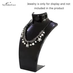 1pcs Mannequin Bust Jewelry Display Rack Necklace Display Holder Jewelry Organizer For Ear Stud/Earrings Stand Necklace Chain