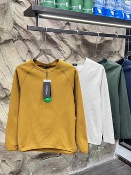 AMASSRUVE Lightweight Breathable Quick Dry Long Sleeve T-Shirt Hoodie Unisex Autumn Winter Casual Wear Polyester Fiber round ...