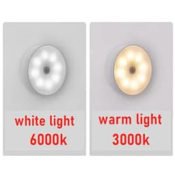 PIR Motion Sensor 8LED LED Night Light Human Body Induction Wireless Detector Automatic Light On / Off For Home Bedside Lighting