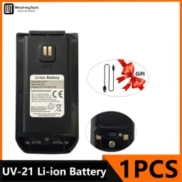 Baofeng UV-21 Pro V2 Li-ion Battery Original High Capacity DC 8.4V Type-C Charge UV21 Pro BL-21UV Battery For UV21 Walkie Talkie