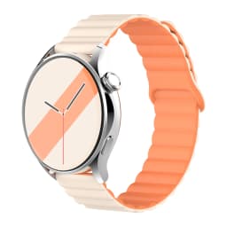 20mm 22mm Magnetic Loop For Samsung Galaxy watch 5 pro 7 6 4 Classic 42mm 46mm Silicone link bracelet huawei GT 2-2e-3-4 strap