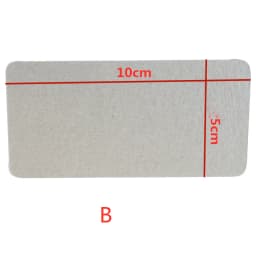 1x Microwave Oven Mica Plate Sheet For Microwave Wave Guide Cover Sheet Plates Replacement Part Insulating