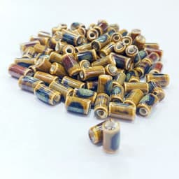 10*5MM Tube Shape Long Cylinder Ceramic Porcelain Spacer Beads For Jewelry Making DIY Column Accessory
