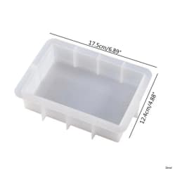 Rectangle Silicone Molds Epoxy Resin Photo Frame Molds Insect Dried Flower Specimen Mold Bookends Resin Mould DIY Craft
