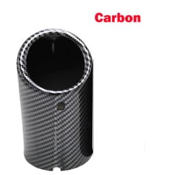 Car Exhaust Pipe Muffler Tip Cover For Audi A4 B8 A3 8V 8P A1 Q5 A5 Volkswagen VW Passat B7 CC Tiguan Car-Styling Accessories
