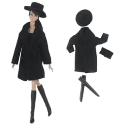 Handmade BABI CLOTHES Woolen Coat Outfit for 11.5 Inch 30cm Doll BJD Clothes Many Style Gifts for Doll Accessories #02