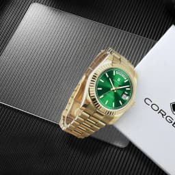 Custom Logo Watch Automatic 36/39MM Men's Watch Sapphire ST1644 Gold Luxury Waterproof Diving Watch for Men Corgeut