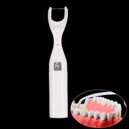 30m Ultra thin Flat wire Reusable Dental Floss Holder Giftbox Interdental cleaner micro wax mint dental flosser