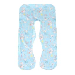 Cotton Pregnant Maternity U-type Body Pillow Case 140/150CM with Removable Washable Cover Sleeping Support for Leg Pillow Cover