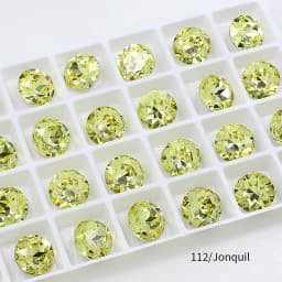 12mm 14mm Crystal Fancy Stone 3D Glitter Pointed Back Round K9 Glass Beads DIY Craft Rhinestones For Jewelry Making Clothes 3001