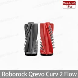 Roborock Qrevo Curv 2 Flow/Qrevo Curv 2 Flow Robot Vacuum Accessorie Main Side Brushe Mop Cloth HEPA Filter Dust Bag Spare Parts