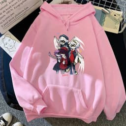 Murder Drones Uzi Doll N V Hoodie Women Harajuku Kawaii Hoodies Unisex Anime Cartoon Streetwear Aesthetic Pullovers Sweatshirts