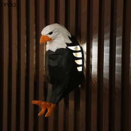 Wall Mount Eagle Night Light Owl Eagle Shape Cool Wall Decor Lamp Decorative Animal Lamp For Bedroom Living Room 〔YY32〕