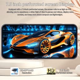 K-Touch Smartphone Android For M18 Pro Max 5G Cell Phone Mobile Phones 7.3 Inch Full Display 22GB RAM 2TB ROM 48MP Camera 7800mAh Battery Face ID 5G Dual SIM Unlocked GSM Android 15 Cell Phone with GPS WiFi