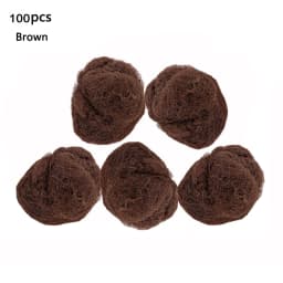 10/100Pcs Durable Nylon Hair Net For Bun Hair Hair Style Tool Black Beige Brown 5Mm Hair Net For Wigs Mesh Hair Styling Hairnets