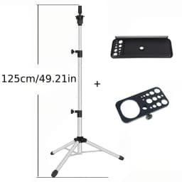Hair Extensions Rack Holder for Salons Shop Barber Professional Wigs Display Rack Stand Hair Extensions Holder