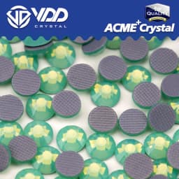 VDD Multi-color ACME+Series Top Quality Glass Hot-Fix Rhinestones Crystal AB Flatback Glitter Strass Stones For Fabric Garment