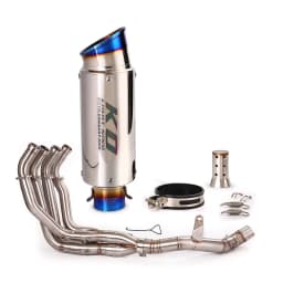 For Kawasaki Z900 SE E Until 2022 51mm Motorcycle Exhaust System Middle Connect Section Link Pipe Slip On Muffler DB Killer