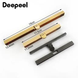 1/2/3/5Pcs Deepeel 10-19cm Metal Turn Lock Purse Frame Locks Buckle Wallet Bag Kiss Clasp Closure Parts DIY Hardware Accessories