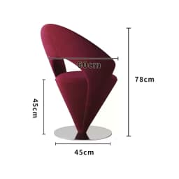 Italian Light Luxury High-end Dressing Stool Girls Bedroom Special Dressing Stool Designer Creative Cream Style Princess Chair
