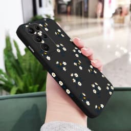 Nice Flowers Phone Case For Samsung Galaxy S25 FE S24 S23 S22 S21 S20 S10 Ultra Plus Note 20 Ultra 10 9 Plus Cover