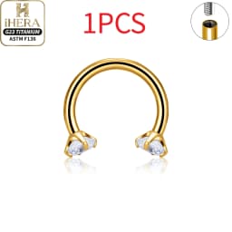 1/5PC G23 Titanium Nose Rings Piercings Lip Eyebrow Ear Septum Helix Cartilage Septum Body Jewelry Piercing Labret Nariz C Rod