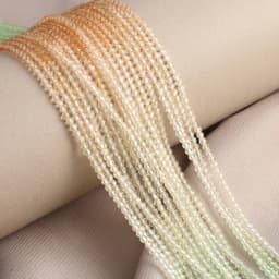 125 Pieces Spinel Bead Crystal Beads Loose Exquisite appearance DIY Jewelry Making Bracelet Necklace Accessories 3mm Length 38cm