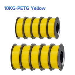 10KG/22LBS 1.75mm PETG Filament for 3D Printer Plastic Material Clogging Free Non-Toxic PETG 3D Filament Consumables for Ender 3