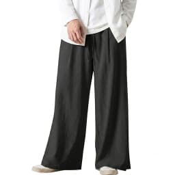 Mens New Solid Color Loose Straight Fit Casual Pants Baggy Jogger Sweatpants Autumn Streetwear Hiking Trousers for Men Pants