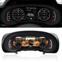 Digital Instrument Cluster Display For Jeep Wrangler JK 2007-2017 Speedometer 12.3”HD screen1920*720/2S Fast Boot/Plug&Play