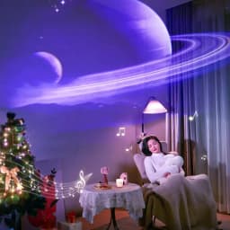 32 in 1 Star Galaxy Planetarium Projector Starry Sky Night Light with Bluetooth Music Star Projector Lamp for Kids Bedroom Decor