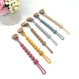 1/9PCS Baby One Pacifier Chain Baby Pacifier Lanyard Food Grade Silicone Teething Teether Anti Lost Pacifier Anti Drop Chain