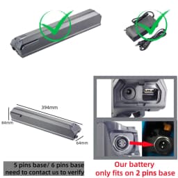 Nakamura E-Summit 710/750 Ebike Battery 36V 10.4Ah 11.6Ah 12.8Ah 14Ah 13Ah 15Ah 16Ah 17.5Ah For Nakamura E-Summit 710/750 Ebike
