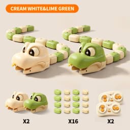 Magnetic Snake Game Remote Control Two Player Interactive Battle 3d Classic Growing Toy For Home Indoor Party Entertainment