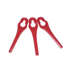 50Pcs Red Replacement Trimmer Plastic Blade for Florabest Grass Trimmer Brushcutte for Florabest LIDL FRTA 20 A1 Lidl IAN 282232